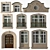 Modern Classic Windows & Doors 3D model small image 1