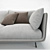 Nube Joe Sofa: Stylish and Comfortable 3D model small image 2