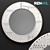 Sleek Reflection: Basalla Mirror 3D model small image 1