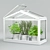 Sustainable Greenhouse: IKEA Sokker 3D model small image 1