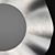 Futuristic Abstract Metal Mirror 3D model small image 2