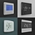 SmartTouch: Innovative Room Thermostats with Touch Screen 3D model small image 1