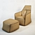 Cozy Elegance: POLIFORM Santa Monica 3D model small image 3