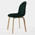 Fritz Hansen Sammen Chair & Table Set 3D model small image 2