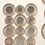 Vobbia Metal Circles Mirror: Sleek and Modern 3D model small image 2