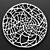 Champagne Spidersilk Wall Sculpture 3D model small image 3