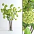 Realistic Viburnum Branches in Glass Jar 3D model small image 1