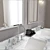 Modern Floating Vessel Sink 3D model small image 2