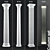 Set of 4 Elegant Columns 3D model small image 1