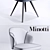 Modern Swivel Base Chair 3D model small image 3