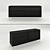 BoConcept Occa 260040: Sleek Black Wood Commode 3D model small image 1