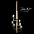 Elegant NEUILLY Chandelier: 879340-2ST 3D model small image 1