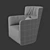 Flou SOFTWING Chair 3D model small image 3