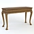 Boswell Vintage-inspired Console Table 3D model small image 1