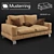 Elegant Musterring Sofa MR 6040 3D model small image 1