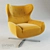 Retro-Chic Armchair: Sixteen 3D model small image 1