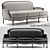 PIGRA Sofa 2900: Comfort and Style Combined 3D model small image 1