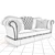 Luxury Boticgelli Sofa - Polys Material 3D model small image 2