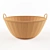 Handwoven Wicker Basket - 760x960x440mm 3D model small image 1