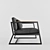 Contemporary Comfort - Horizon Armchair 3D model small image 2