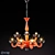 Title: Murano Crystal Chandeliers - Vetri Lamp Collection 3D model small image 1