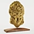 Elegant Decorative Mask 3D model small image 1