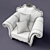 Bohemian Bliss Armchair 3D model small image 3
