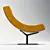 Title: Tabisso Typography Chair 3D model small image 3