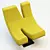Tabisso Typography Chair 3D model small image 2