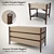 Regent Dresser Drawers by Porada 3D model small image 1