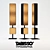 Tabisso Typography Lamp 3D model small image 1