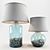 Modern Metallic Table Lamp 3D model small image 2