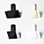 ELEYUS VESTA A 90: Sleek 90cm Extractor 3D model small image 1