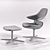 Infiniti Loop Lounge Set 3D model small image 3