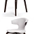 Poltrona Frau Montera Armchair & Fred Desk - Modern Elegance in One 3D model small image 2