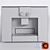 Gaggenau CMP250: Professional Perfection in Your Kitchen 3D model small image 3