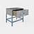 Bird's Eye Bedside Table ST001 by Homemotions 3D model small image 2