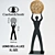 Ethereal Glow - Uomo della Luce 3D model small image 1