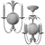 E.F. Chapman Gramercy Chandelier 3D model small image 2