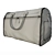 Luxe Travel Bag: Lanfort Black 3D model small image 2