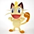 Talking Meowth: The Rocket Team's Mischief-maker 3D model small image 1