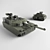 Ultimate Tank T-100 3D model small image 1