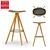 Elevate your space with Conde House BCTD High Stool 3D model small image 1