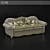 Italian SAT Export Sofa: Classic Elegance 3D model small image 1