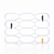 Modular Bookshelf - Cappellini's Elegant White Rack 3D model small image 2