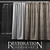 Title: Restoration Hardware Shower Curtains 3D model small image 1