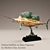 Sailfish Patina Figurine 3D model small image 1