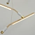 Wooden Balance Chandelier Roll & Hill 3D model small image 2