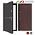 MASTINO STRADA Metal Entry Door 3D model small image 1