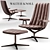 Walter Knoll Healey Lounge Armchair 3D model small image 1